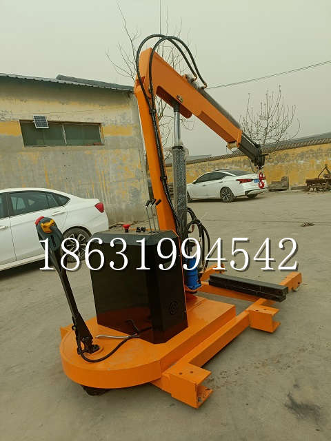 兴义市自卸车厢随车吊 自制轮式四不像起重机 四驱平板吊 5吨 贵盛